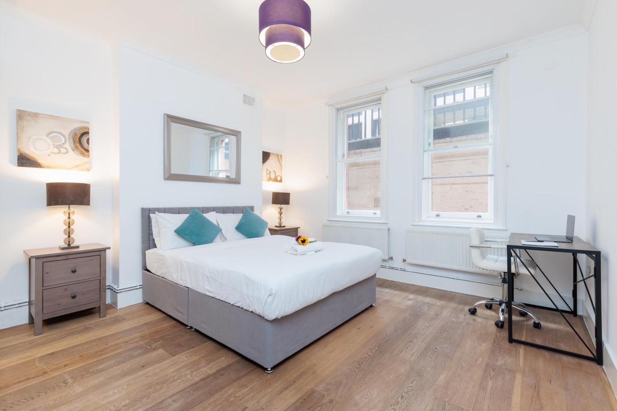 Apartmán Hidden Haven - Heart Of Fitzrovia Londýn Exteriér fotografie